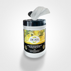 LINGETTES DÉSINFECTANTES POUR SURFACES | BiOSS 200 - Parfum citron
